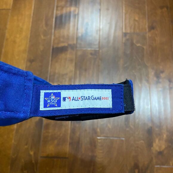 New Era Adjustable NWT MLB All Star Game 2022 LA Dodgers Visor Royal Blue - Picture 4 of 6